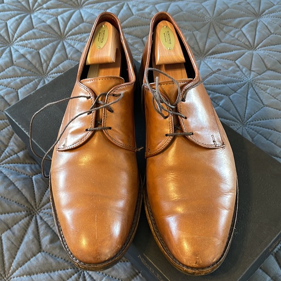 ALLEN EDMONDS Kenilworth Walnut Sz 12 B Mens Shoes Oxford Dress Business Casual - Picture 6 of 11